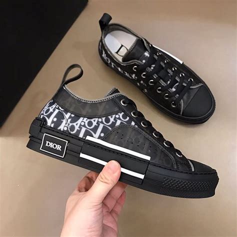 dior b23 low black|dior sneakers b23 low top.